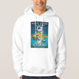 Island Sonnenfinsternis 2026 - Kapuzenpullover Hoodie