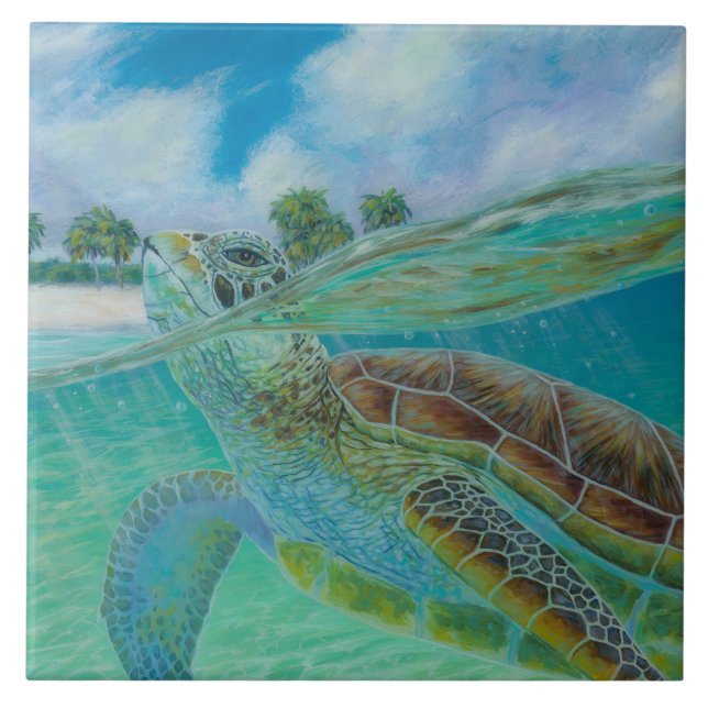 Island Soul Keramik Tile Fliese (Vorderseite)