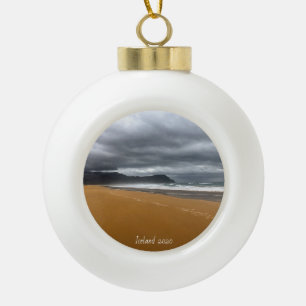 Island Strand - Keramik Ornament