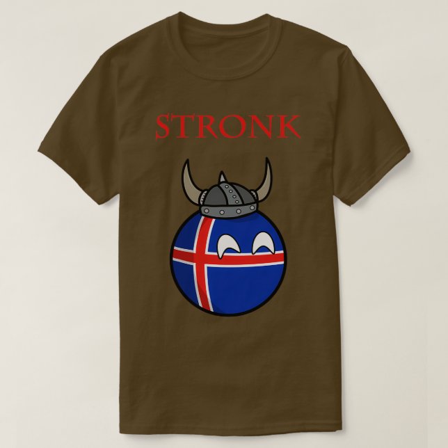 Island Stronk T-Shirt (Design vorne)