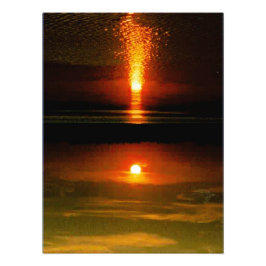 Island Sunset                    Photo Enlargement Fotodruck