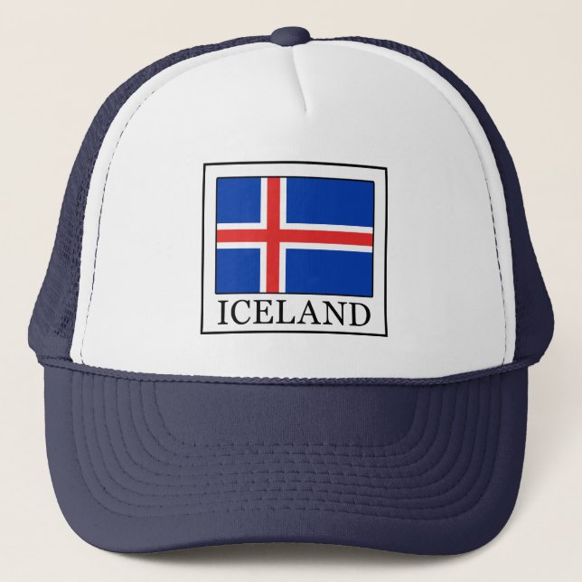 Island Truckerkappe (Vorderseite)