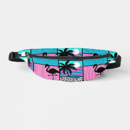„Island Vibes“-Druck Fanny Pack beidseitig bedruck Bauchtasche