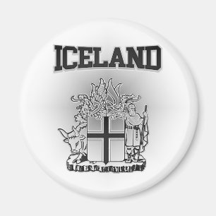 Island-Wappenschild Magnet