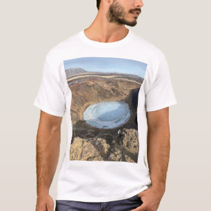 Island-Wasserfall-Naturfotografie-T-Shirt aus Isla T-Shirt