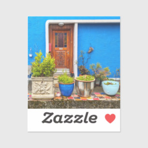 Island Wiking Door Aufkleber