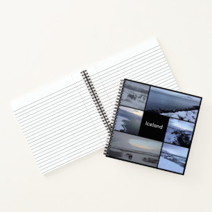 Island Winterlandschaft Notizbuch