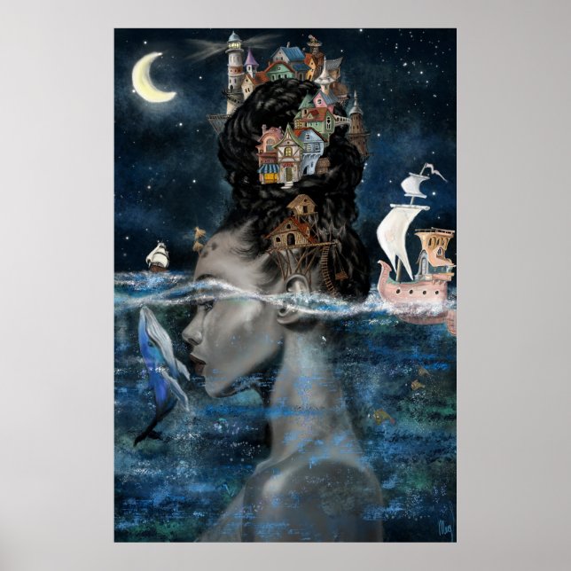 Island Woman Poster (Vorne)