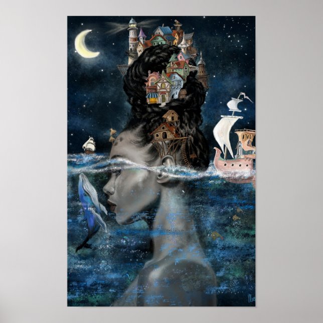 Island Woman Poster (Vorne)