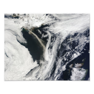 IslandÃ Â Â Â ½ s EyjafjallajÃ Â ½kull vulkan Fotodruck