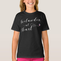 Isländer am Herz-Tee-Shirt, Island