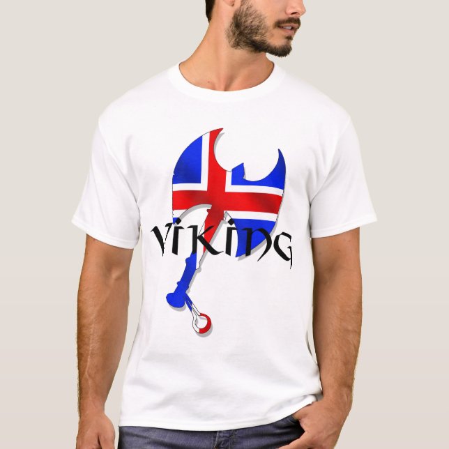 Isländer-Viking-Geschenke für Island-Liebhaber T-Shirt (Vorderseite)