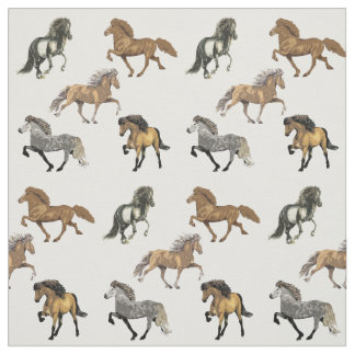 Isländers in der Gangart Stoff