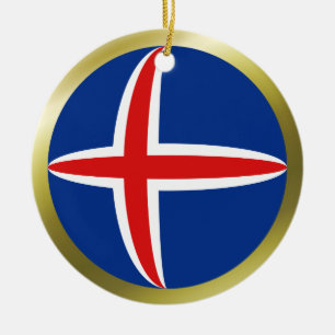 Islandfahne Ornament
