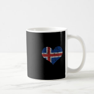 Islandflagge Isländer Liebe Herz Zuhause Urlaub Fa Kaffeetasse