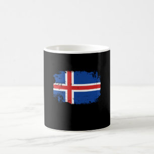 Islandflagge Kaffeetasse