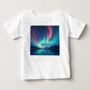 Isländisch Aurora Baby T-shirt