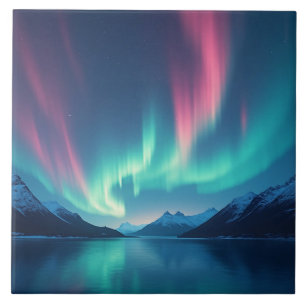 Isländisch Aurora Fliese