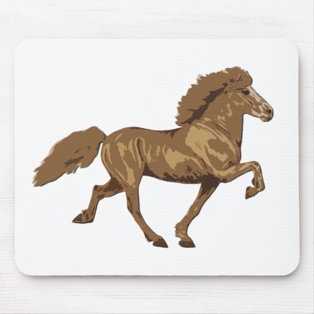 Isländisch der 30er Jahre Mousepad (Vorne)