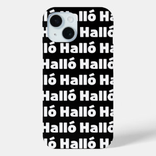 Isländisch Halló { Hello ) Íslenska Language Case-Mate iPhone Hülle