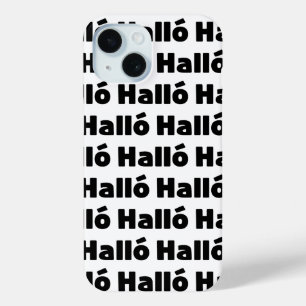 Isländisch Halló { Hello ) Íslenska Language Case-Mate iPhone Hülle