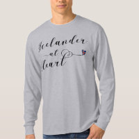 Isländisch im Herzen des T - Shirt, Island