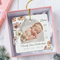 Isländisch-Poppy Baby Birth Stats Foto
