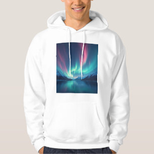 Isländische Aurora Hoodie