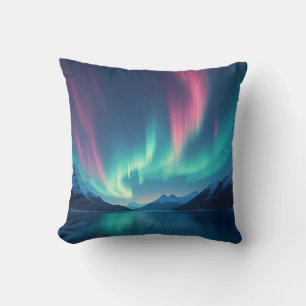 Isländische Aurora Kissen
