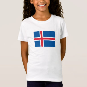 Isländische Flagge T-Shirt