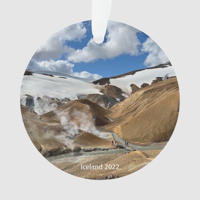 Isländische Hochlandschmuck Ornament (Vorderseite)