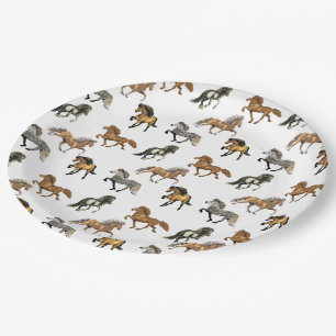 Isländische in Gait Pappteller