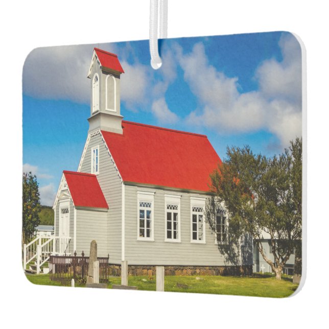 Isländische Kirche Autolufterfrischer (Links)