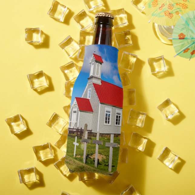 Isländische Kirche Flaschenkühler (In Situ Sommer)