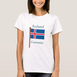 Isländische Landesflagge Thunder_Cove T-Shirt