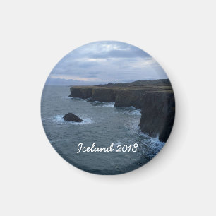 Isländische Landschaft Magnet