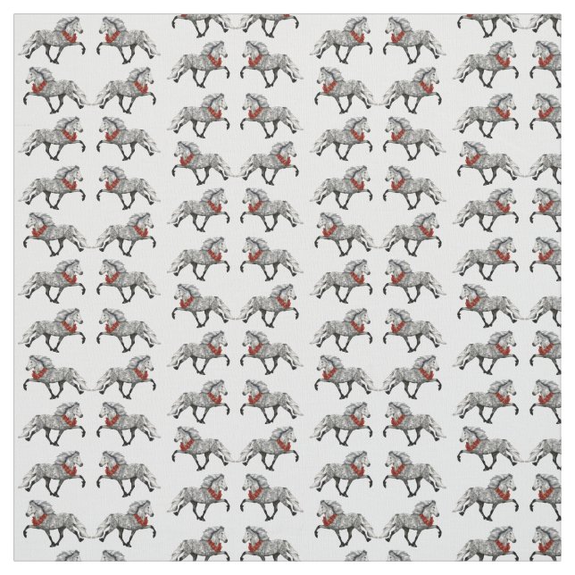 Isländische Pferdeweihe Stoff (Muster)