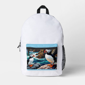 Isländische Puffins BackPack Bedruckter Rucksack