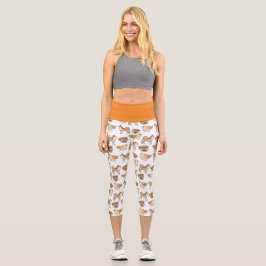 Isländische Schaffhausdesign-Leggings Capri Leggings