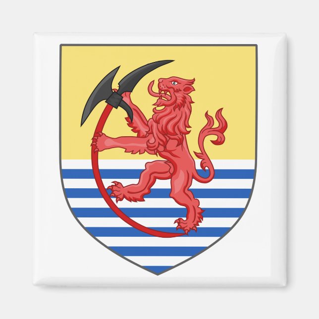 Isländische Wappen 1262 AD Magnet (Vorne)