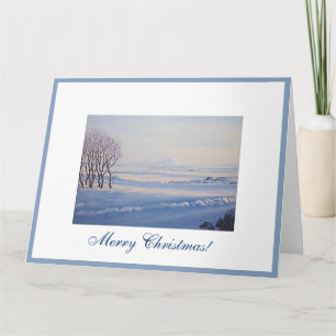 Isländische Weihnachtslandschaft von Pola.B.Alex C Karte