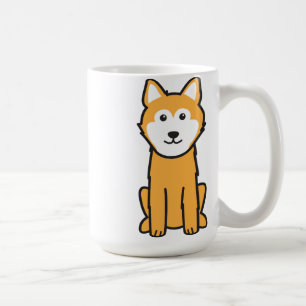 Isländischer Schäferhund-HundeCartoon Kaffeetasse