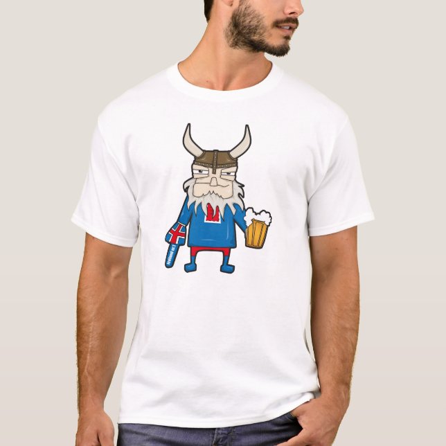 Isländischer Viking-T - Shirt (Vorderseite)