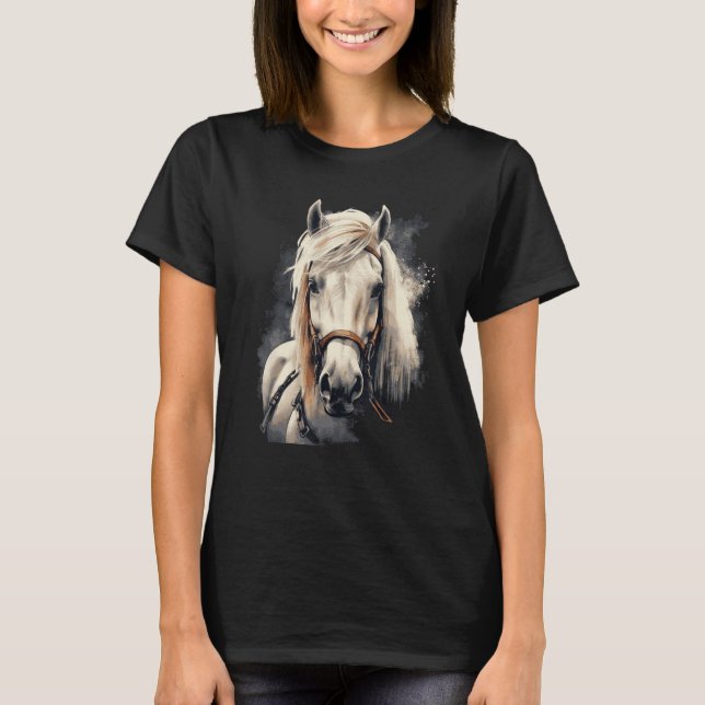 Isländisches Pferd  Pferd T-Shirt (Vorderseite)