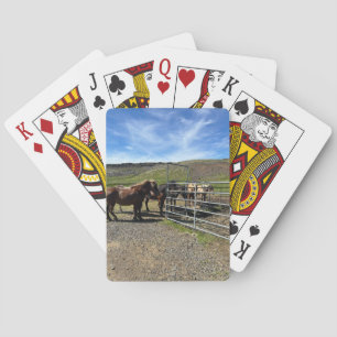 Islandlandschaft Spielkarten