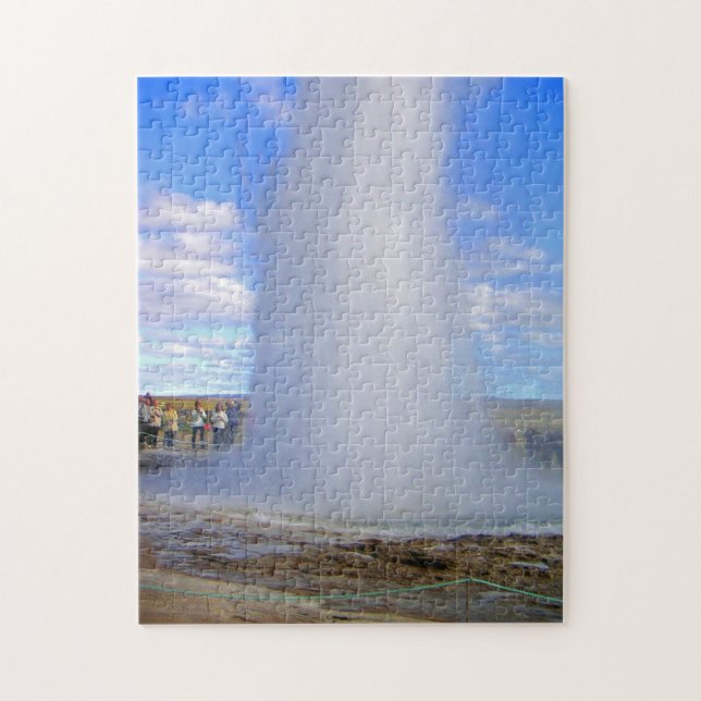 Islands Geyser-View-Puzzle Puzzle (Vertikal)