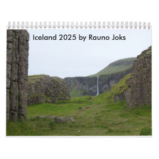 Islands Kalender 2025 von Rauno Joks