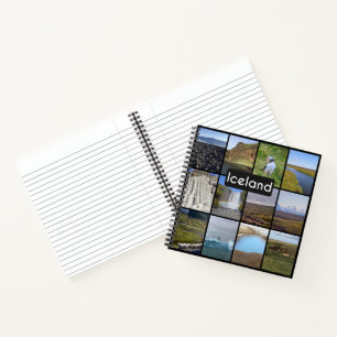 Islands Sommerlandschaft Notizbuch