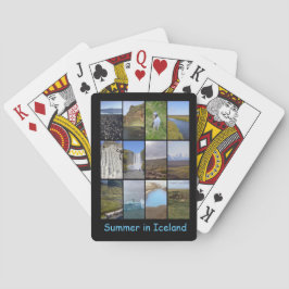 Islands Sommerlandschaft Spielkarten