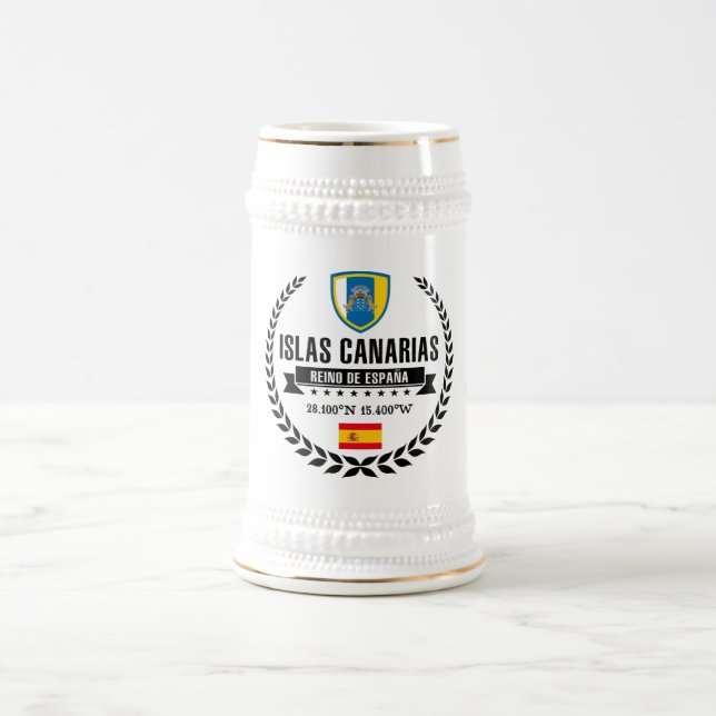 Islas Canarias Bierglas (Mittel)